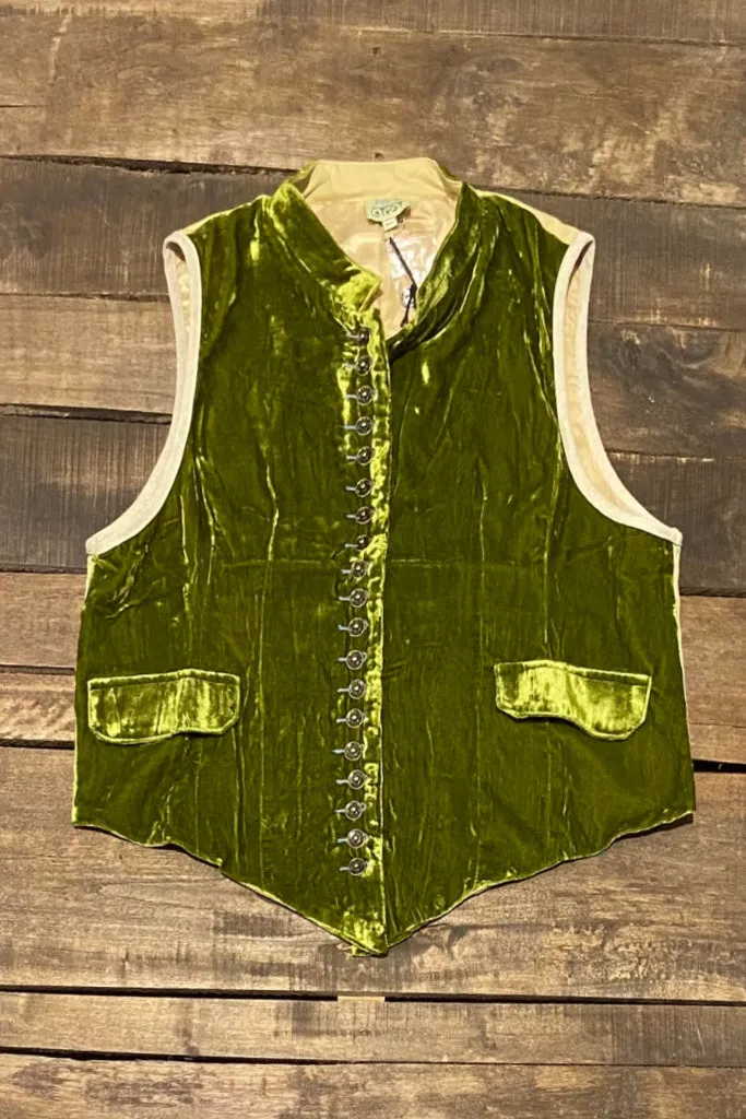 Mesmerized Velvet Vest