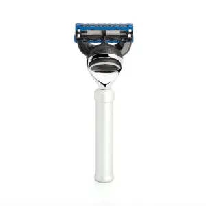 MÜHLE Travel Silver Anodized Aluminum Fusion Travel Razor