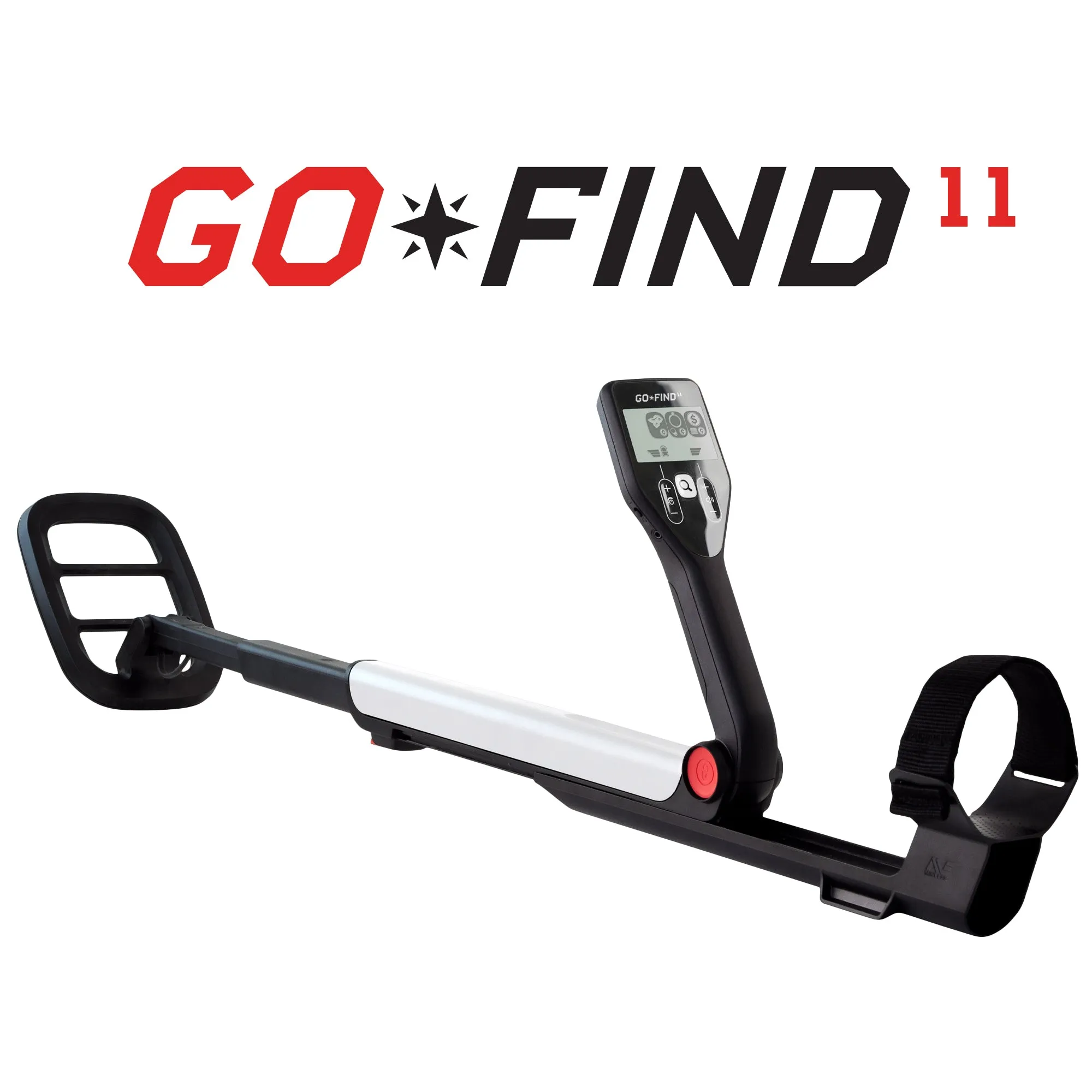 Minelab GO-FIND 11 Metal Detector with PRO-FIND 35, Black Carry Bag, Finds Pouch