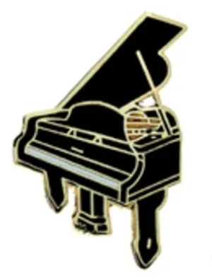 MINI PIN GRAND PIANO BLACK