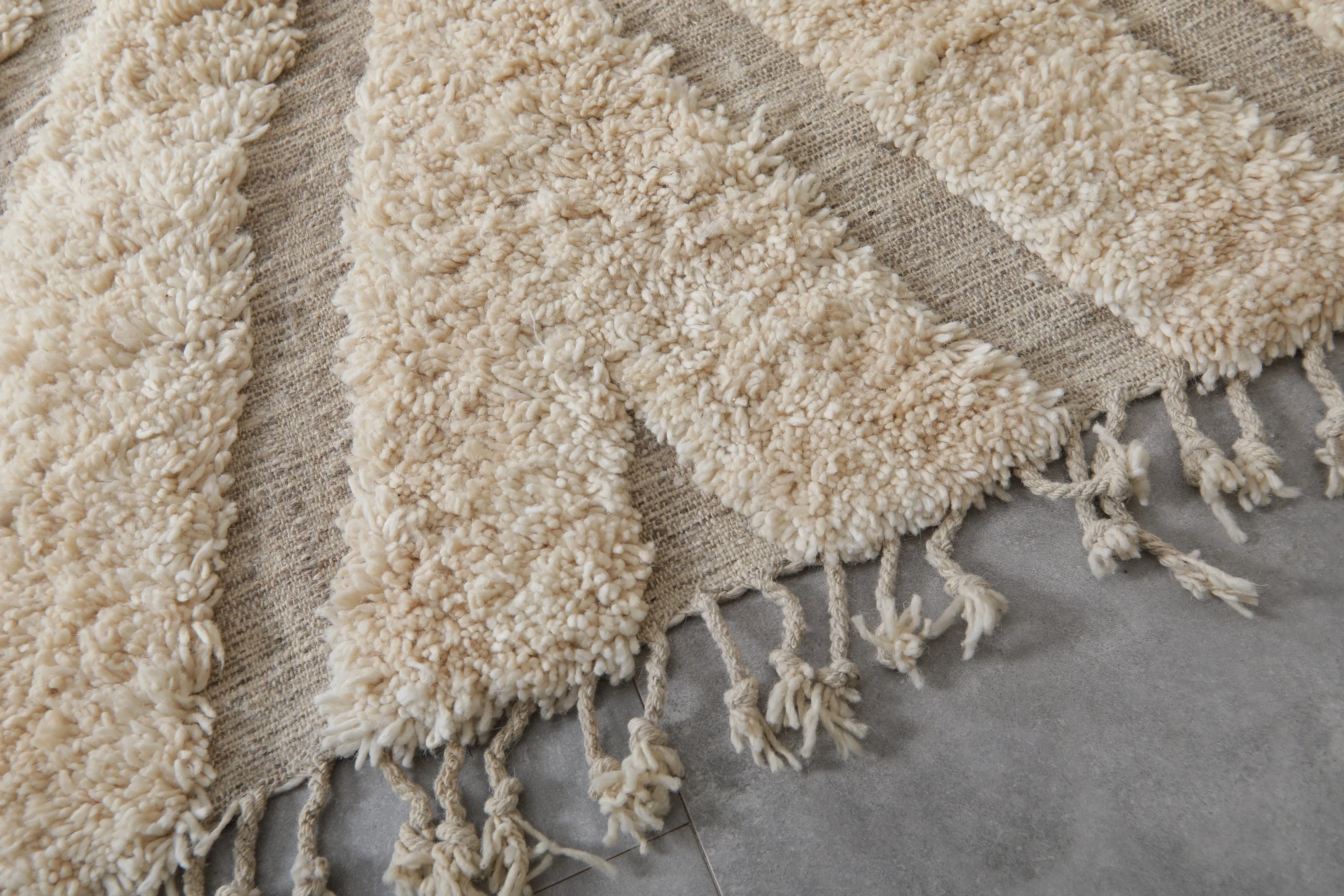Moroccan area rug - Custom Berber rug - Beni ourain rug