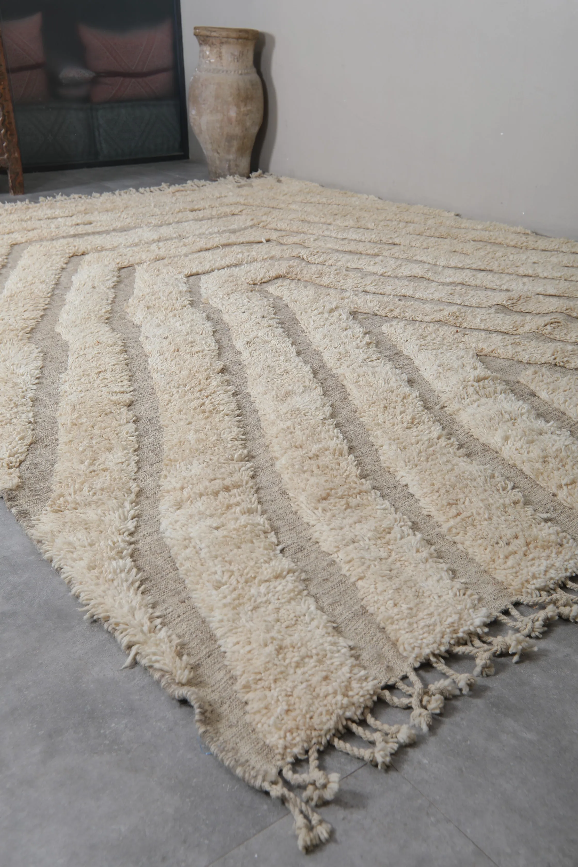 Moroccan area rug - Custom Berber rug - Beni ourain rug
