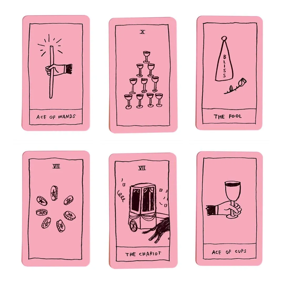 New OK Tarot: The Simple Deck for Everyone Cards, Adam J Kurtz!