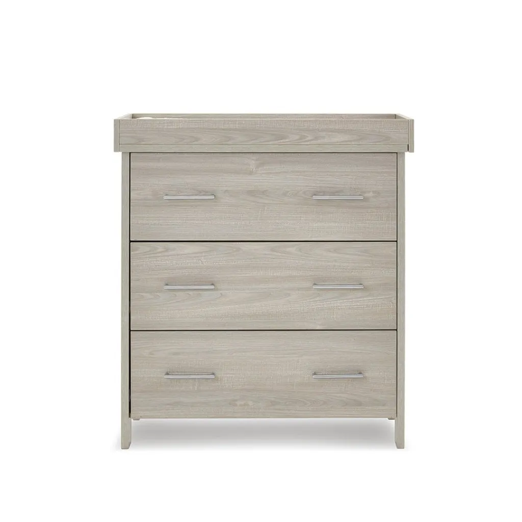 OBABY Nika 2 Piece Room Set & Underdrawer - Grey Wash