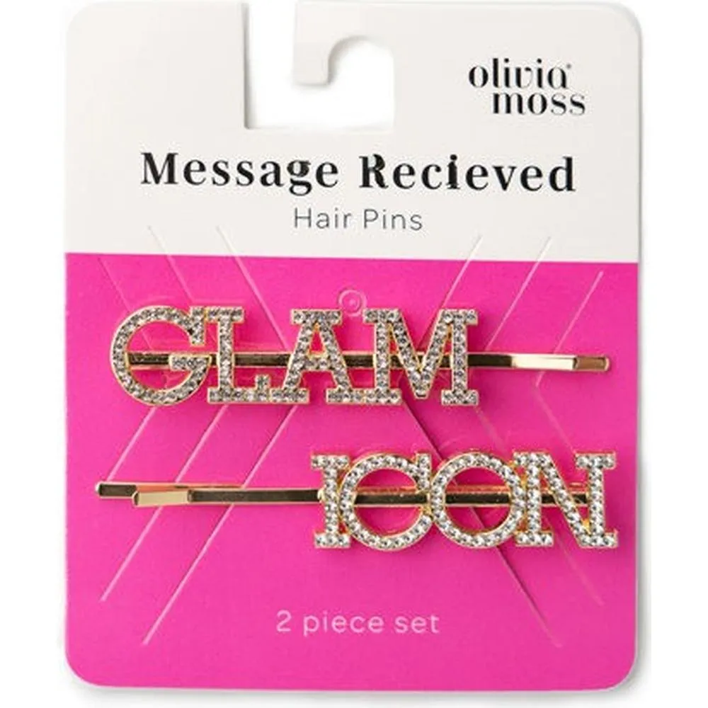 Olivia Moss Hair Pins / 24 Piece Display
