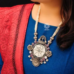 One of A Kind Silver Neckpiece