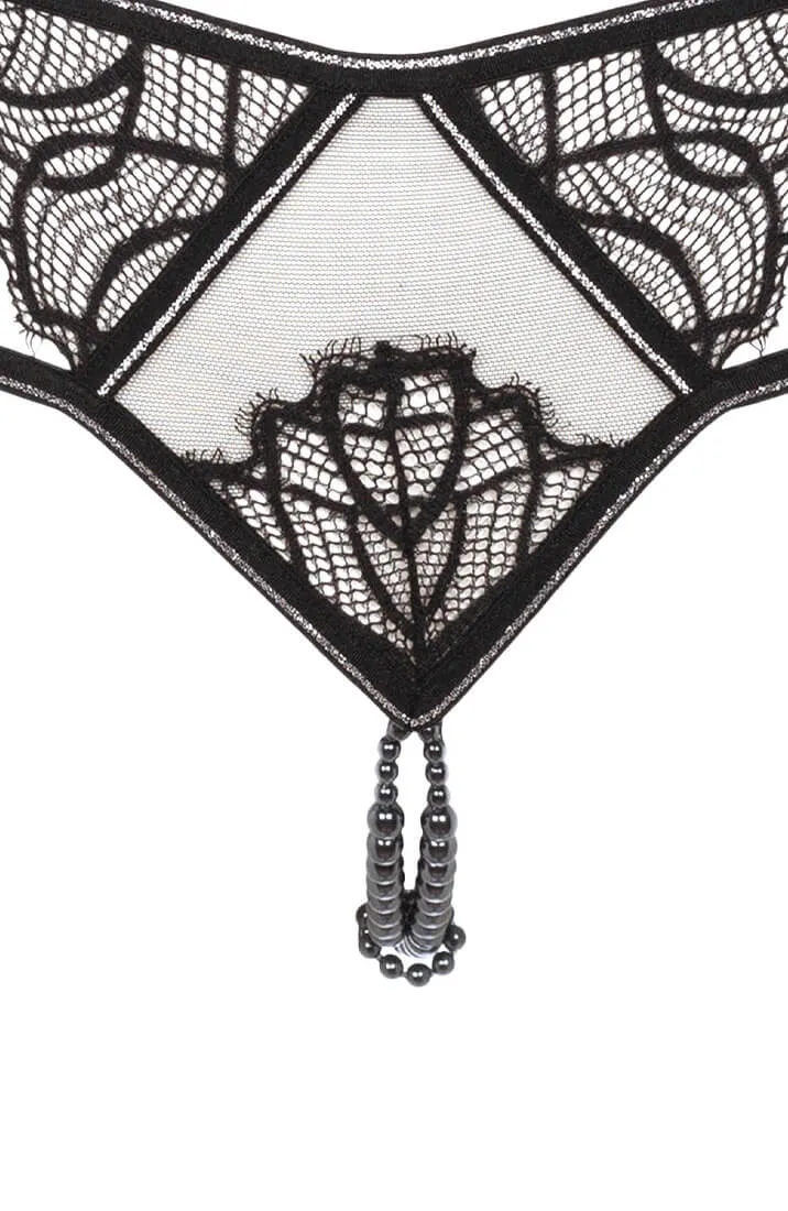 Panty with double pearl string - Manhattan Panty