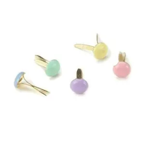 Pastel Mini Round Fasteners x100 90192