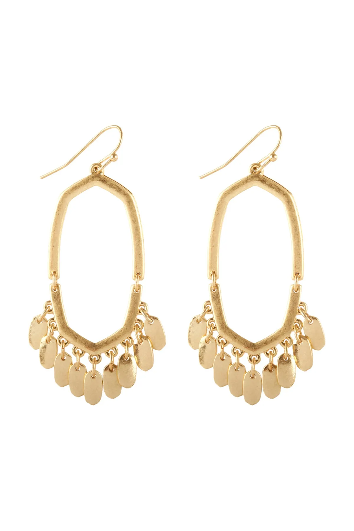 PE3574 - METAL OPEN CUT EARRINGS