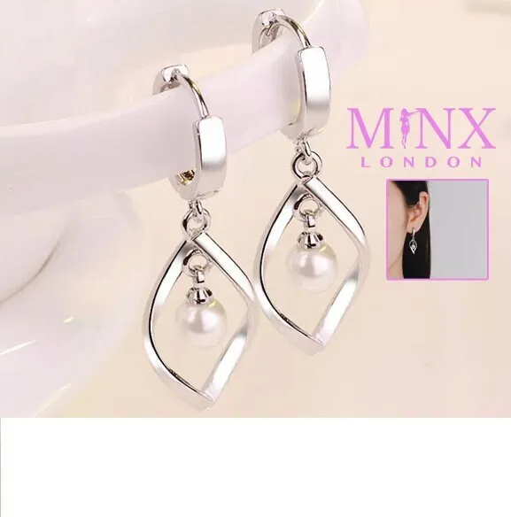 Pearl Earrings | Silver Pearl Earrings | Womens Pearl Earrings | Pearl earrings for Women | Girls Pearl Earrings | Ladies Pearl Earrings