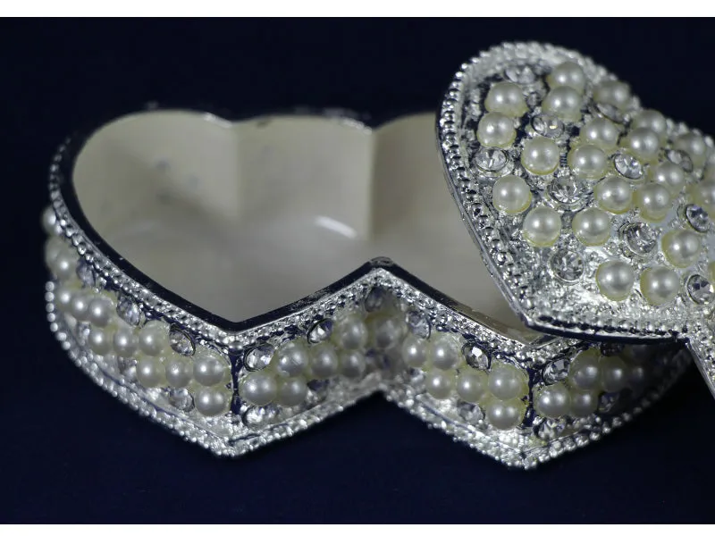 Pearl Trinket box - Heart