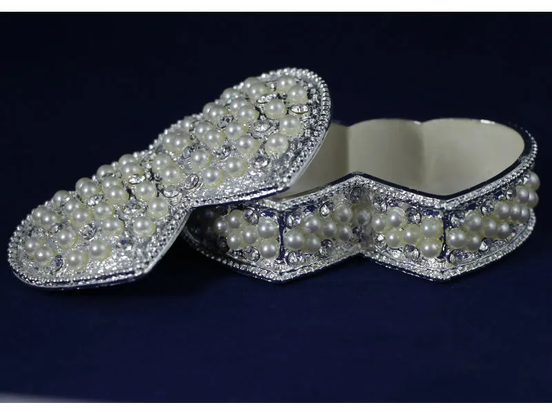 Pearl Trinket box - Heart