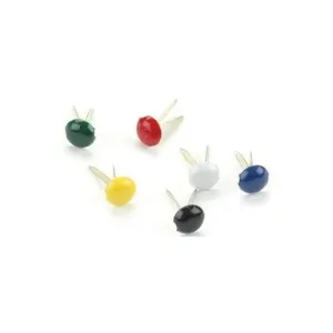Primary Assorted Mini Round Brads x100 90190