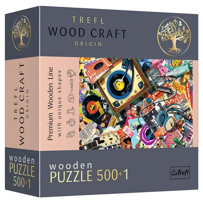 Puzzle: Woodcraft: In the World of Music 500 1 Piece