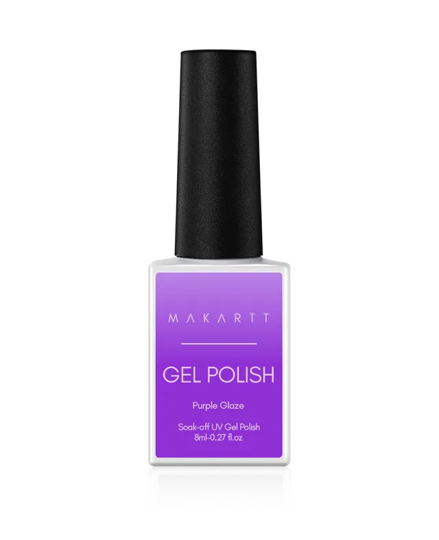 "Purple Glaze (Jelly)" Gel Polish