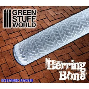 Rolling Pin - Herringbone