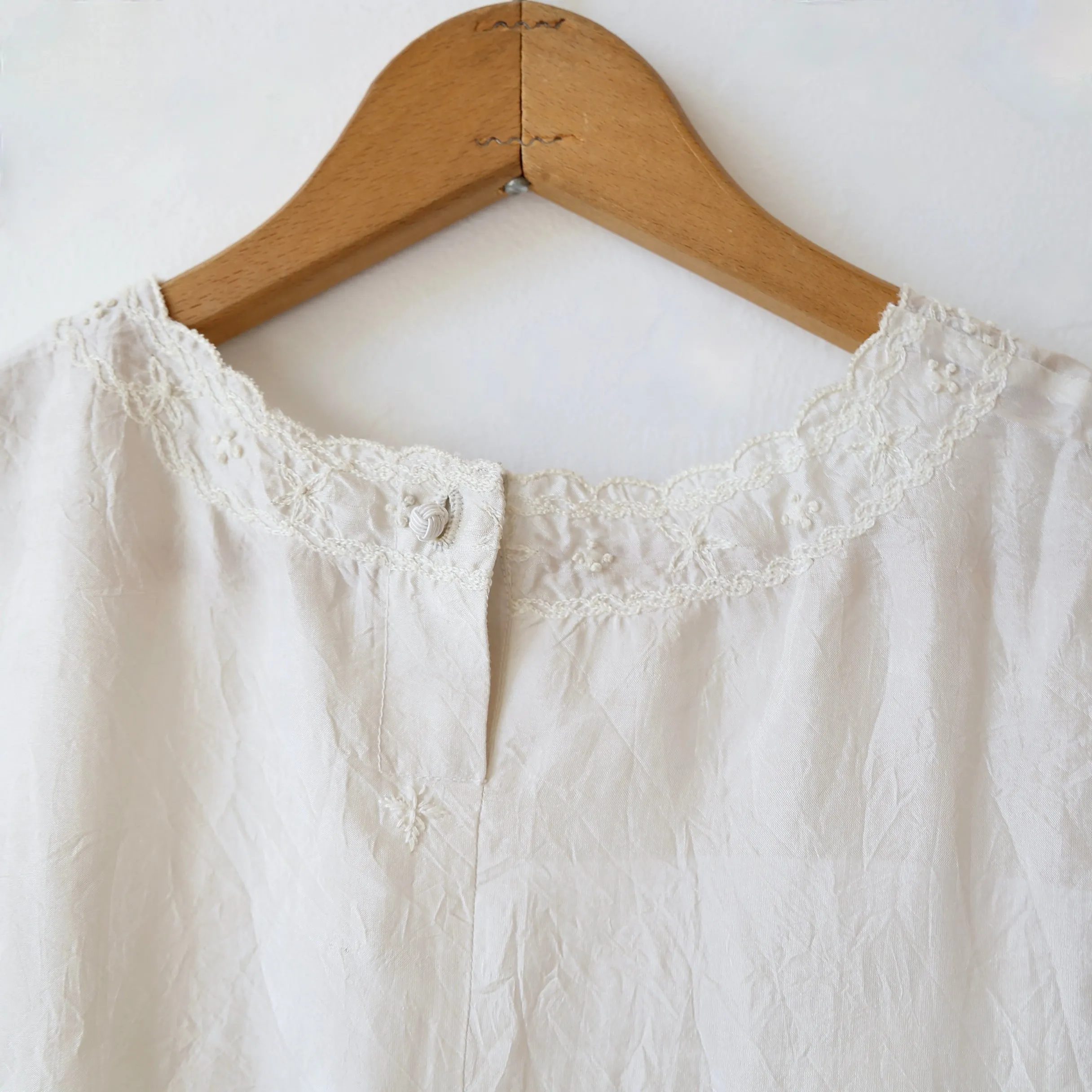 Runaway Bicycle Silk Dress - Alabaster