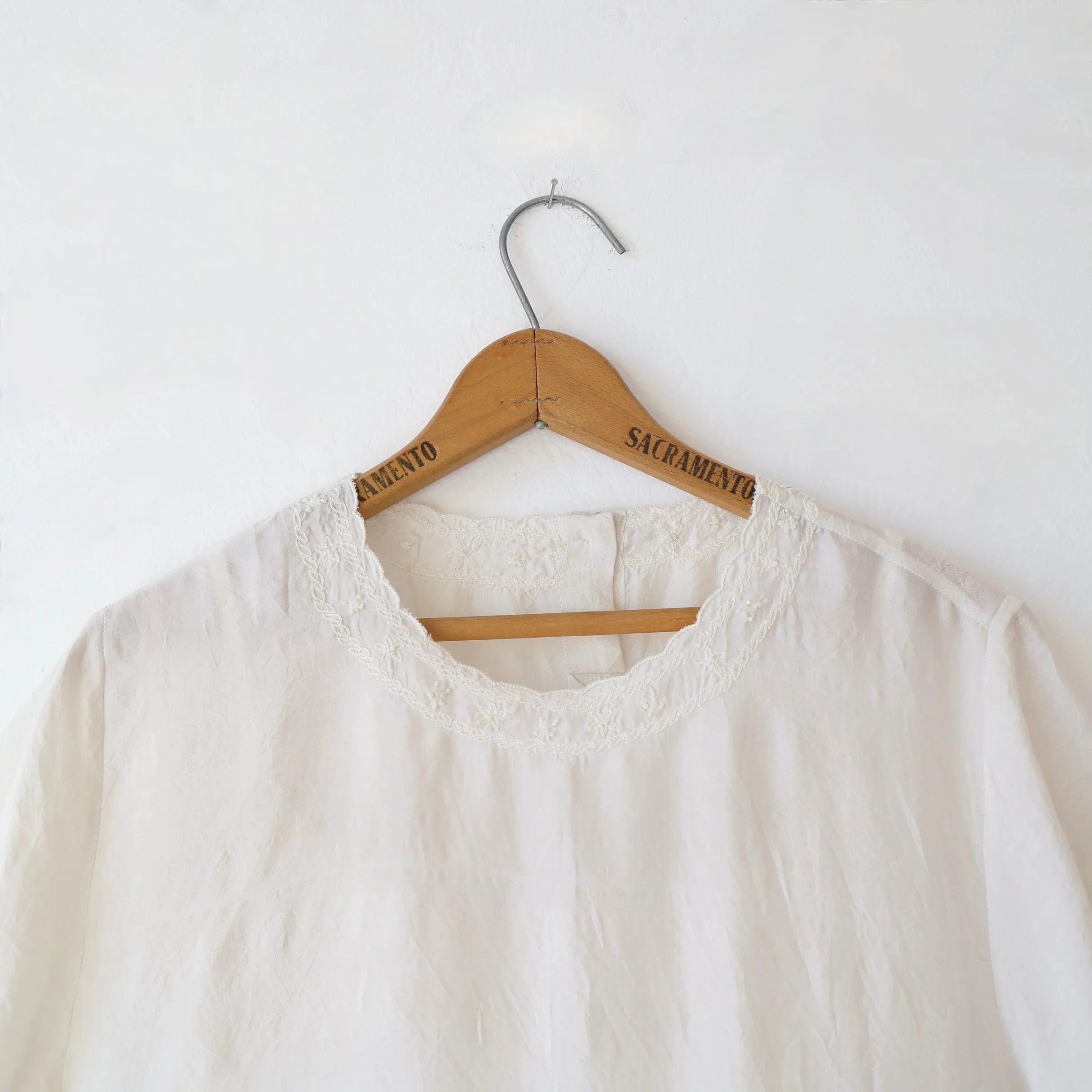 Runaway Bicycle Silk Dress - Alabaster