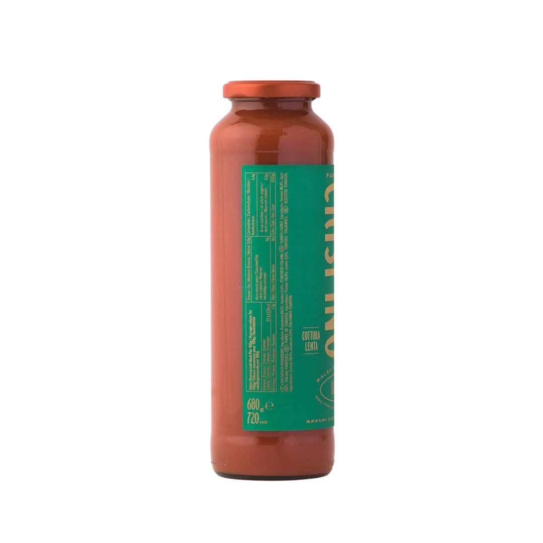 Salsa Per Amatori Con Basilico - Tomato Puree With Basil 12 x 680g