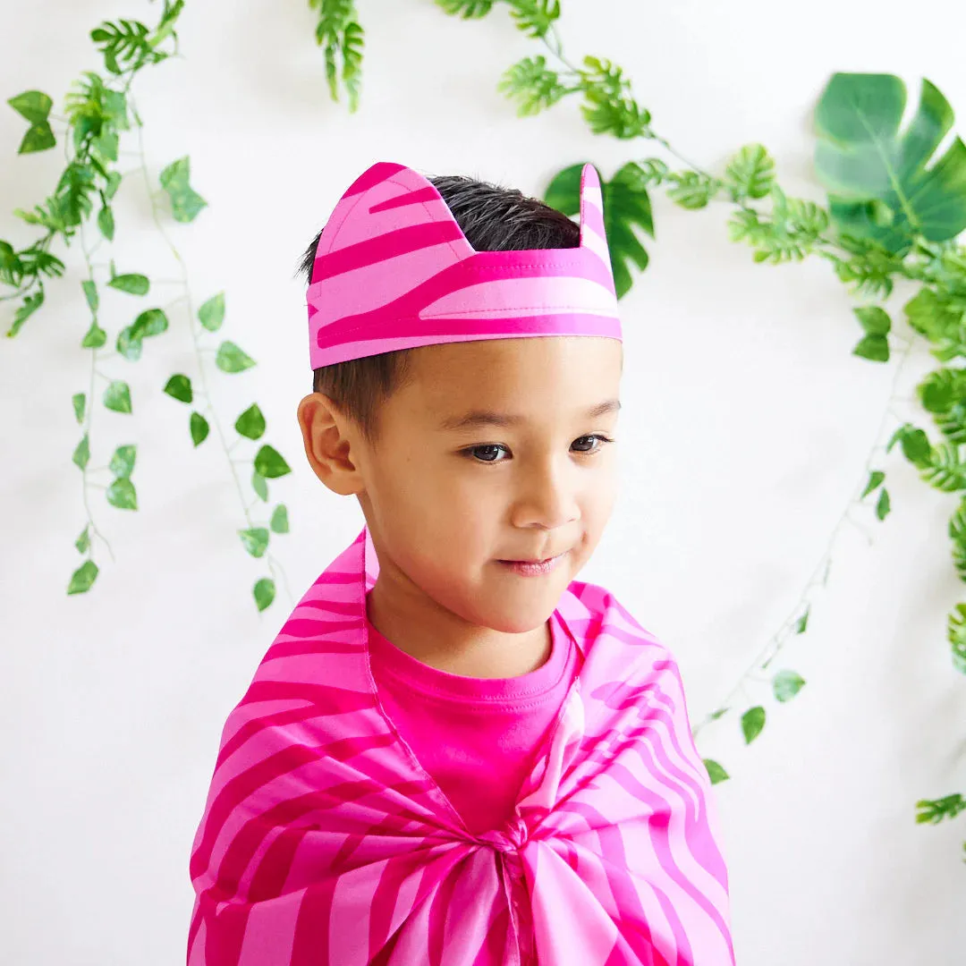Sarah's Silks Pink Tiger Ears