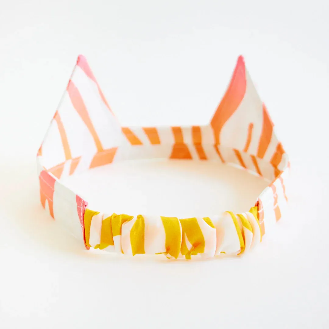 Sarah's Silks Rainbow Zebra Ears