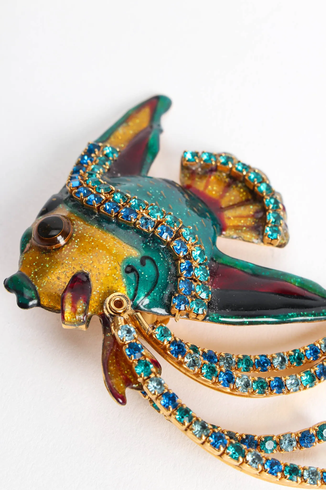 Swimming Angelfish Earrings