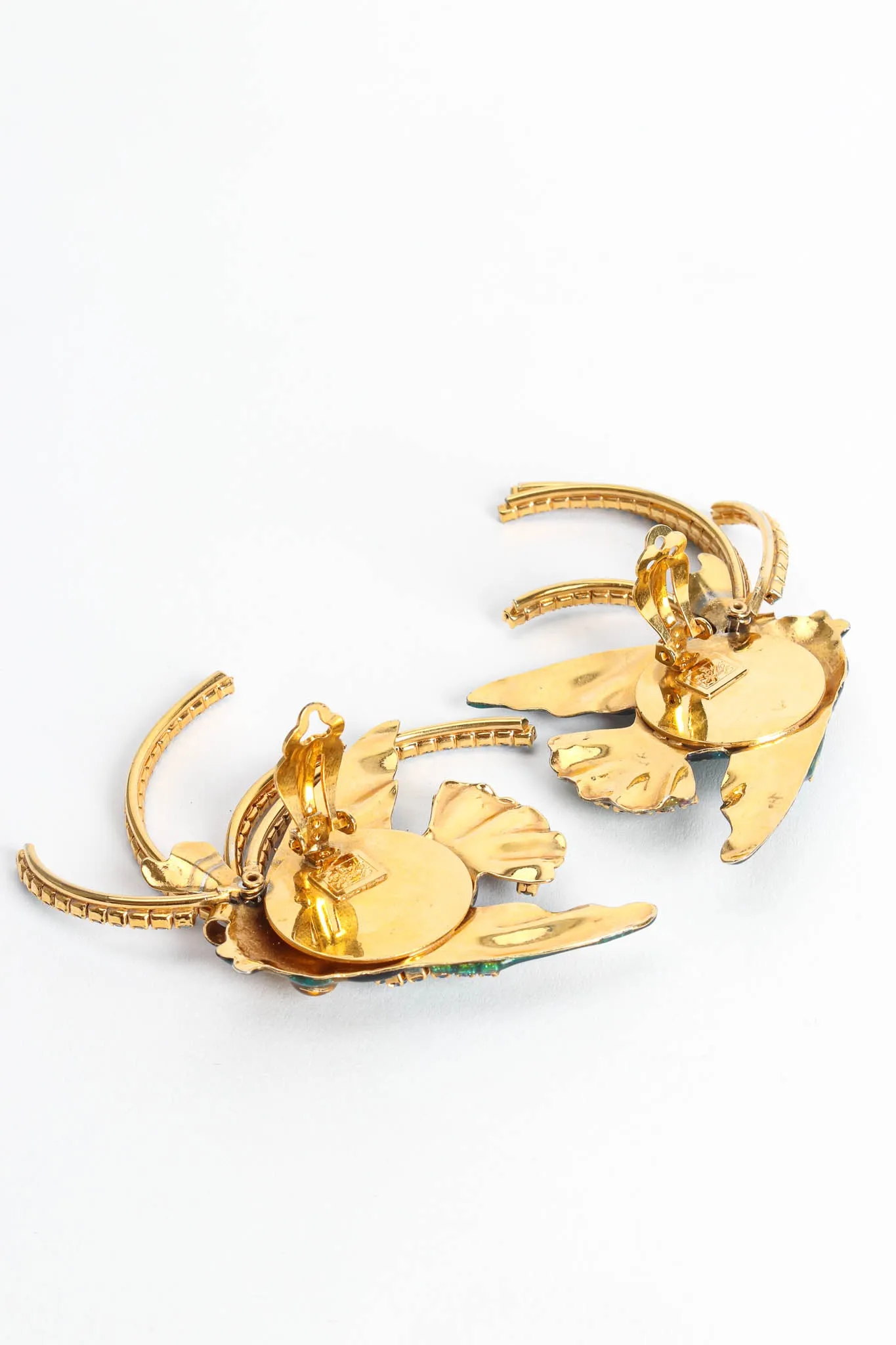 Swimming Angelfish Earrings