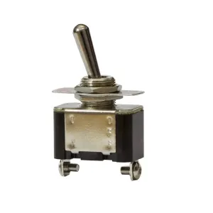 Switch -  toggle 12v 20 amp Metal On-Off 6.3mm Tabs Blister