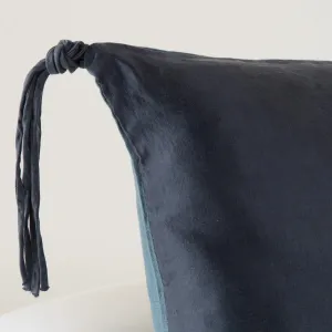 Taline Lumbar Pillow - Midnight