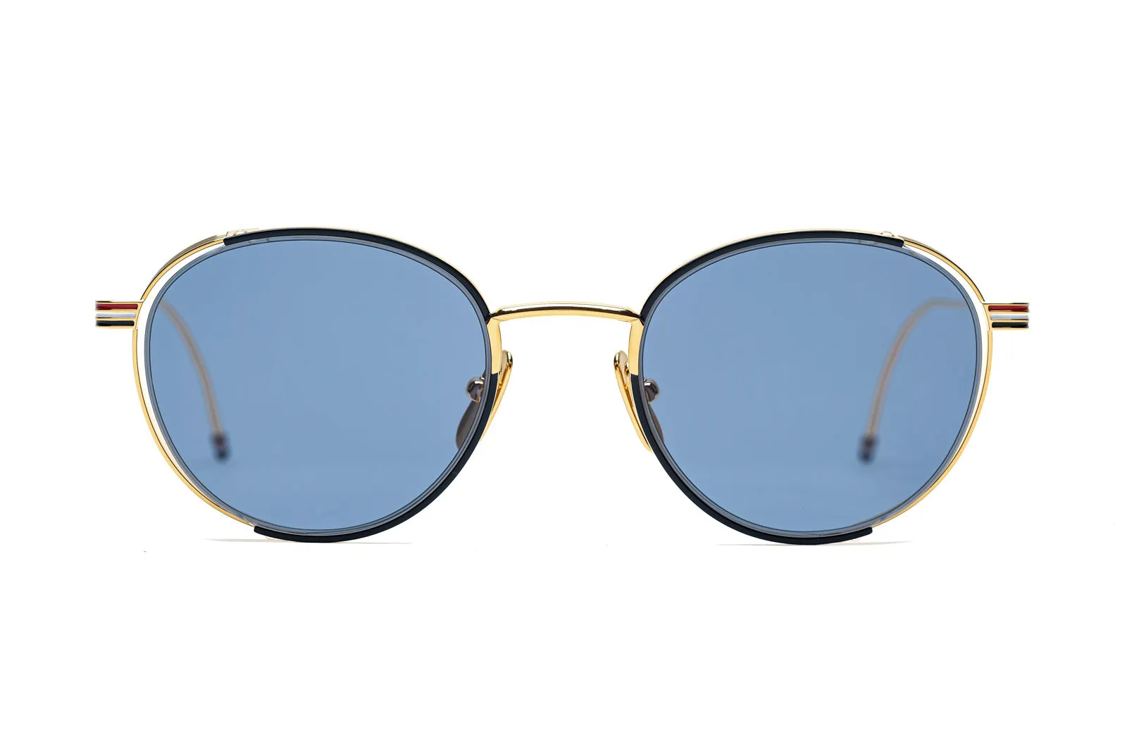 TB-106 - Navy Enamel 18K Gold - Dark Blue