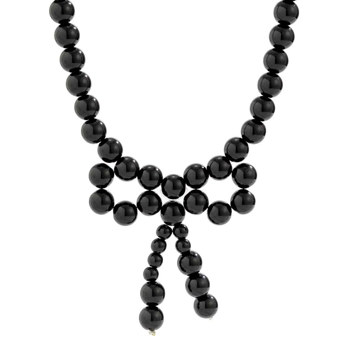 Temperament Bowknot Pearl Chain Choker Necklace