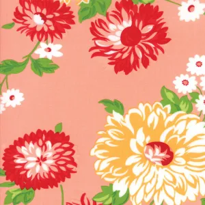 The Good Life Floral in Coral