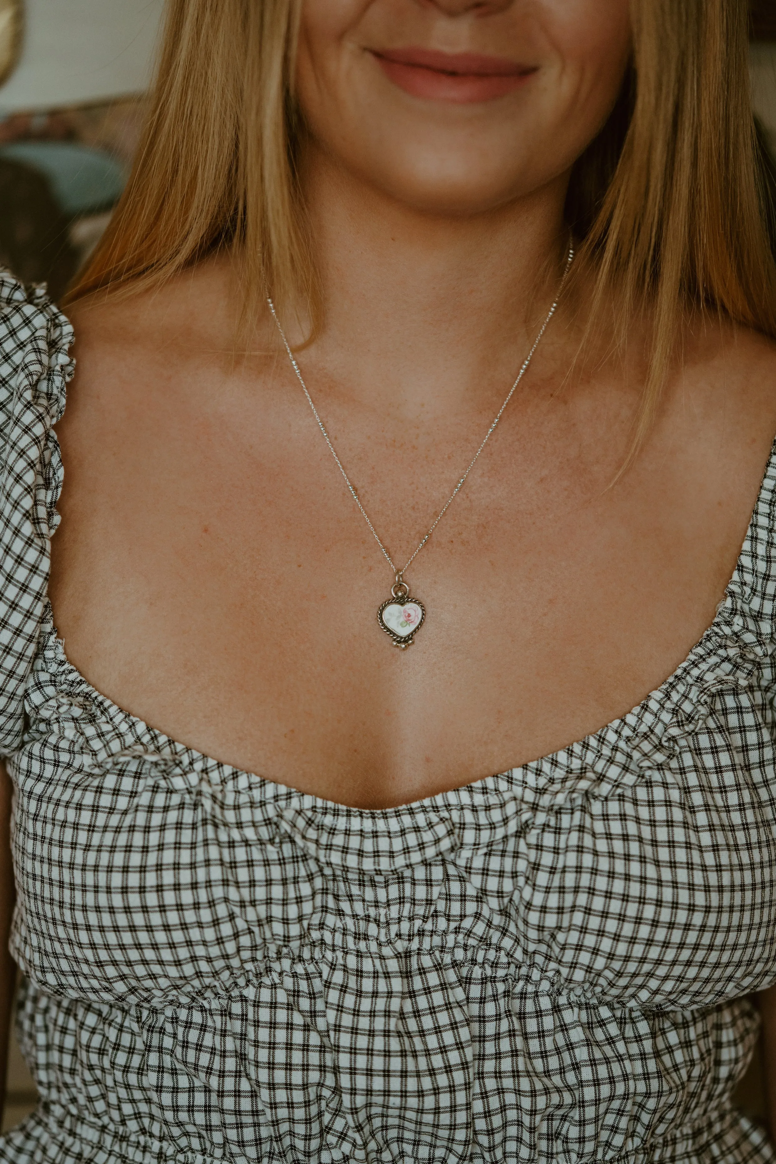 Tinsy Heart Necklace