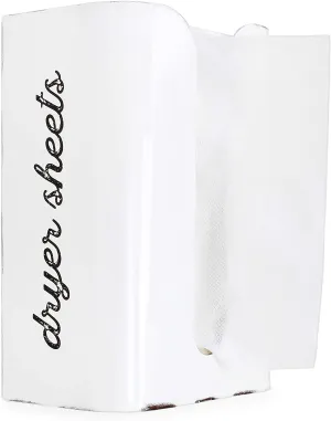Vertical Dryer Sheet Dispenser (White, Case of 30)