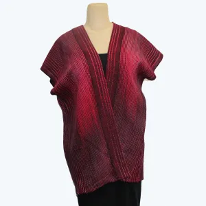 Vickie Vipperman Vest, Red/Black, S