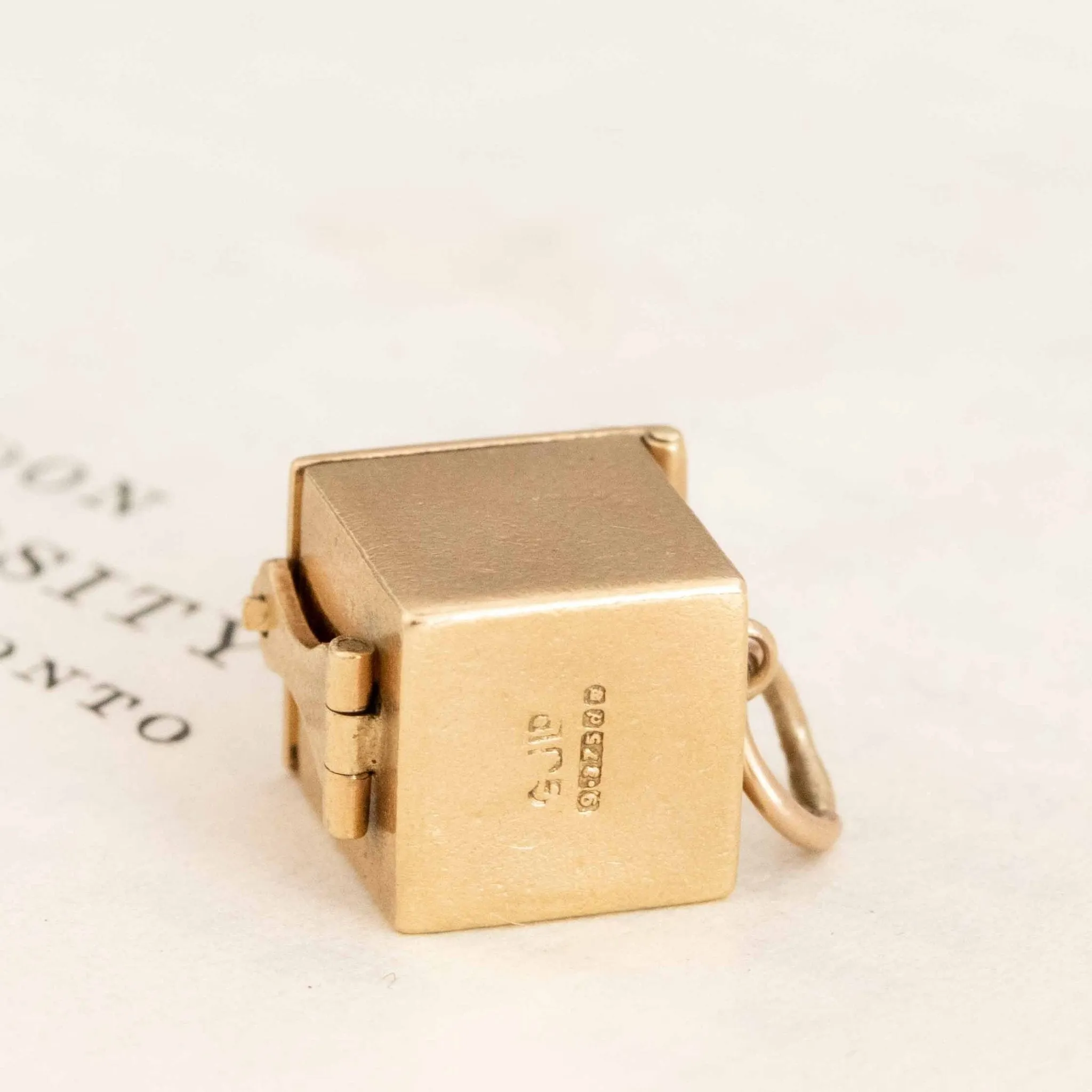 Vintage Jack in the Box Charm