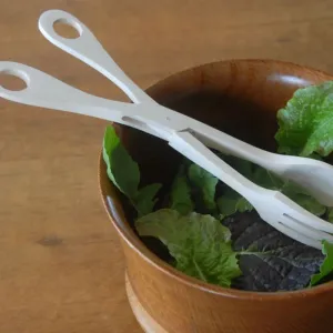 Wooden Scissor Salad Servers