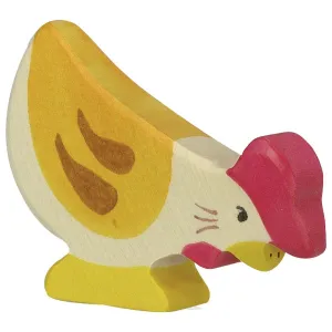 Wooden Toys Hen, Pecking