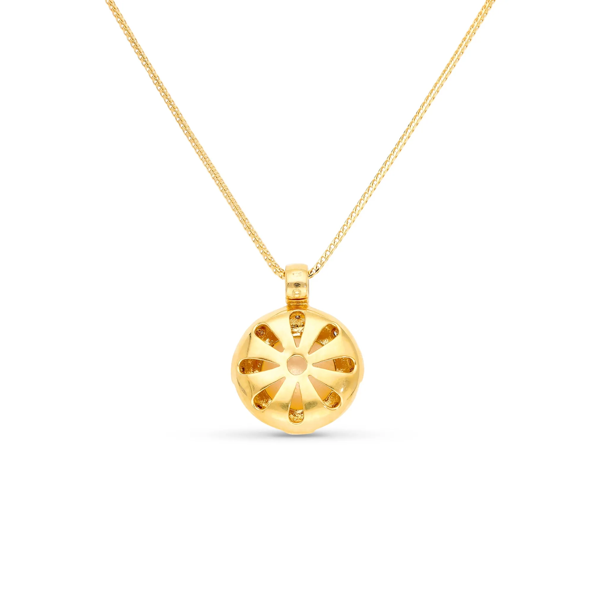 Yellow Gold Moby Pearl Pendant